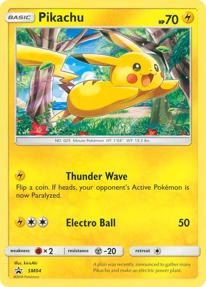 Pikachu - SM04 - SM04 Promo SM Promos
