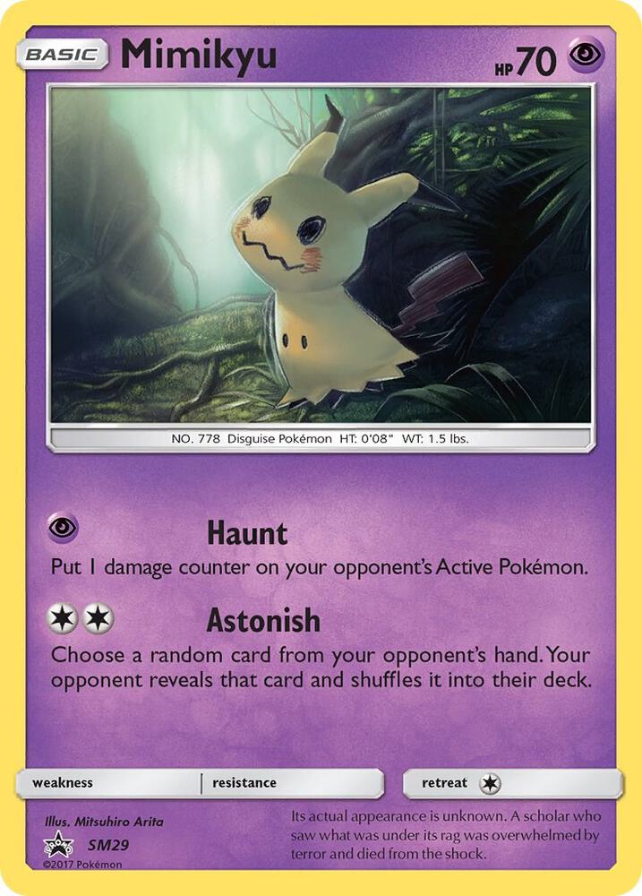 Mimikyu - SM29 - SM29 Promo SM Promos