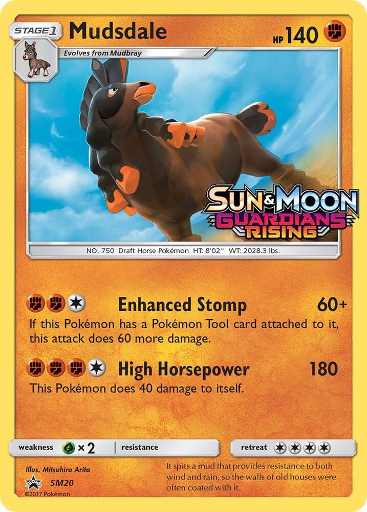 Mudsdale - SM20 (Prerelease) SM20 Promo SM Promos Pokémon card