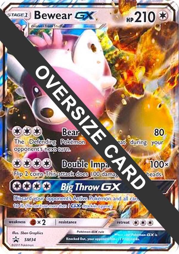 Bewear GX - SM34 (Black Star Promos) - SM34 Promo Jumbo Cards