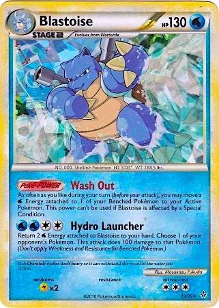 Blastoise - 13/95 (Cracked Ice Holo) 013/095 Promo Miscellaneous Cards & Products Pokémon card