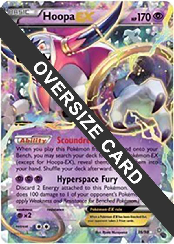 Hoopa EX - 36/98 (Ancient Origins) Promo Jumbo Cards