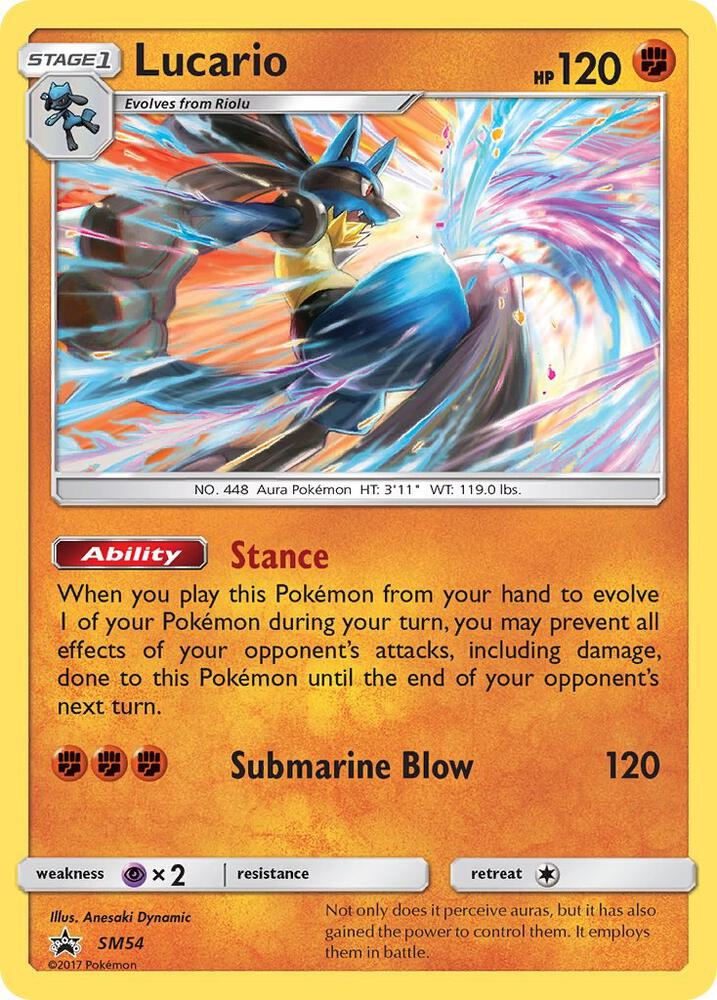 Lucario - SM54 - SM54 Promo SM Promos