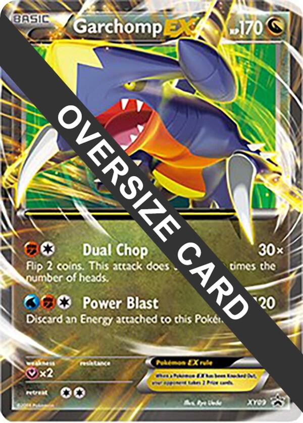 Garchomp EX - XY09 (XY Black Star Promo) - XY09 Promo Jumbo Cards
