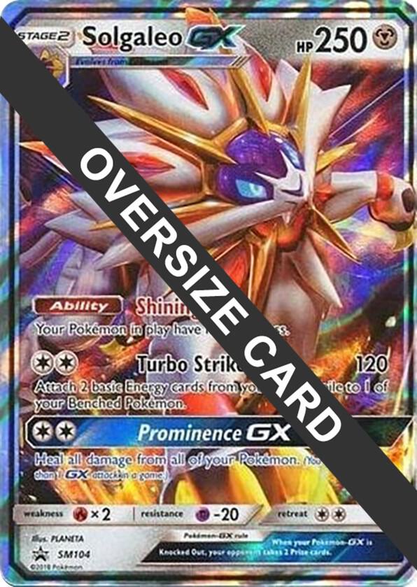 Solgaleo GX - SM104 - SM104 Promo Jumbo Cards