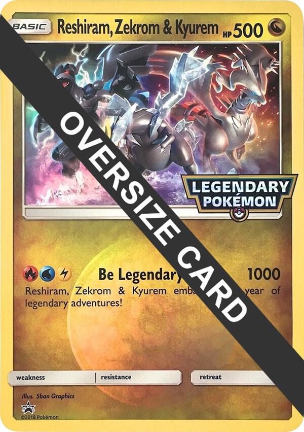 Reshiram, Zekrom & Kyurem - Promo Jumbo Cards
