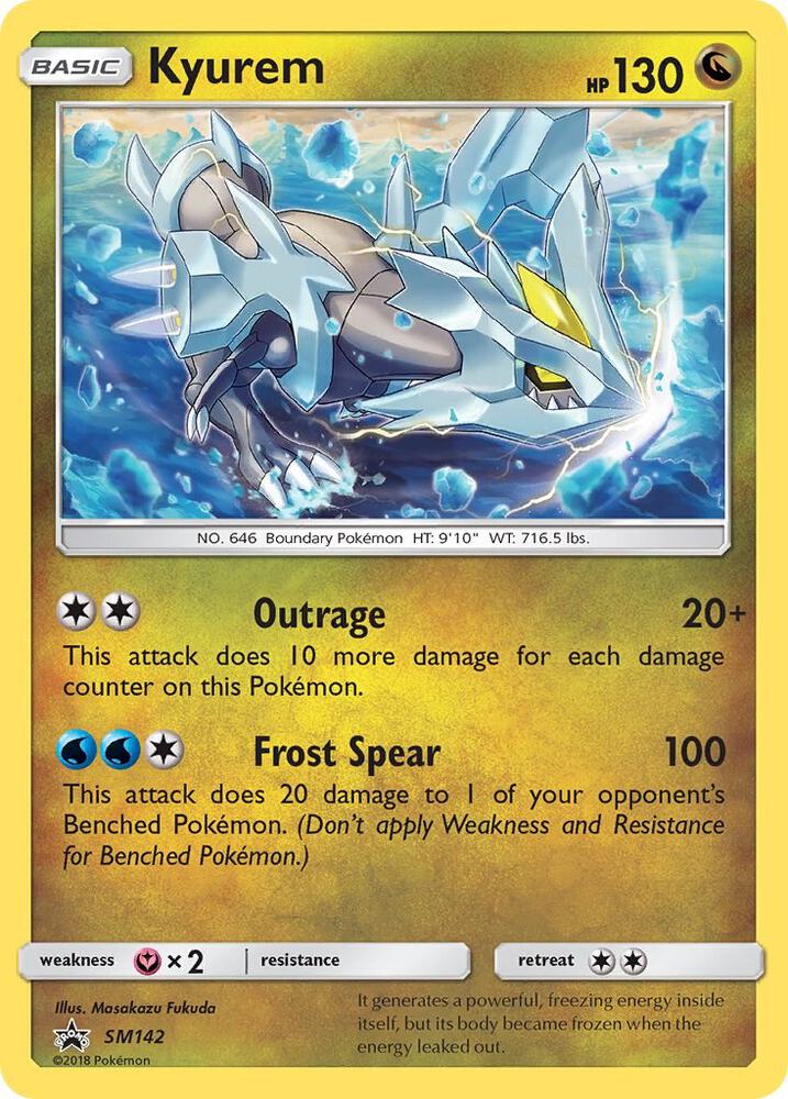 Kyurem - SM142 SM142 Promo SM Promos Pokémon card