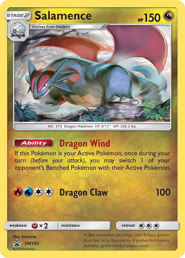 Salamence - SM140 SM140 Promo SM Promos Pokémon card