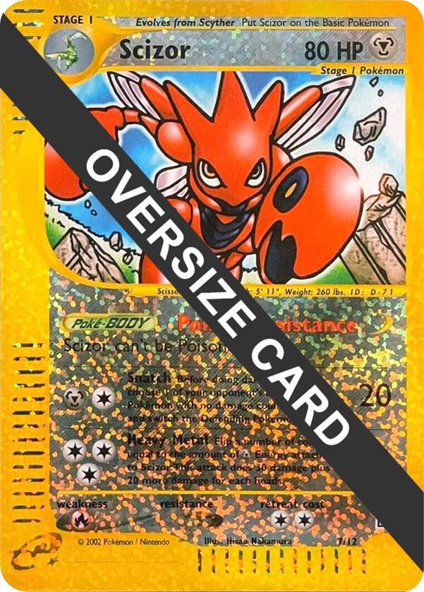 Scizor - 7/12 Promo Jumbo Cards