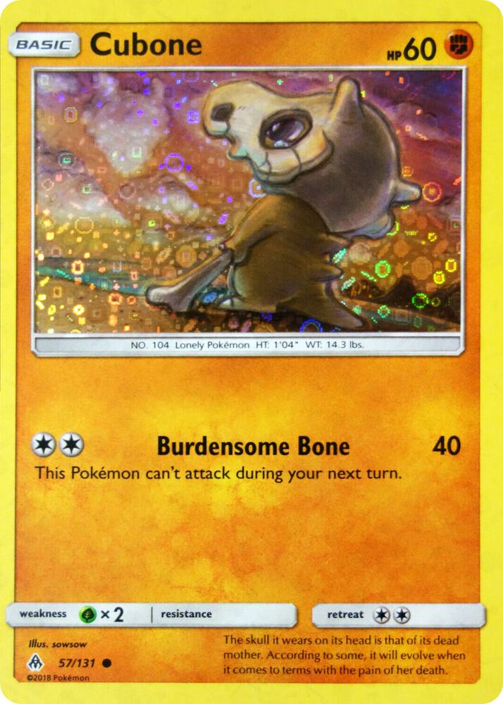 Cubone - 57/131 (General Mills Promo) Promo Miscellaneous Cards & Products