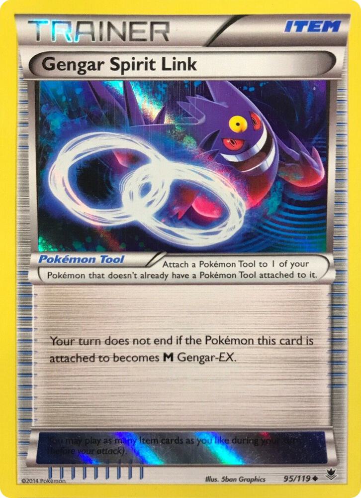 Gengar Spirit Link - 95/119 (Alternate Holo) (Gamestop Exclusive) 095/119 Promo Miscellaneous Cards & Products Pokémon card