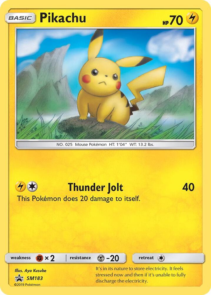 Pikachu - SM183 - SM183 Promo SM Promos
