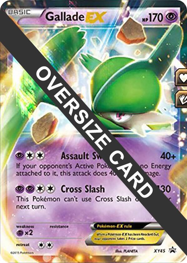 Gallade EX - XY45 (XY Black Star Promo) - XY45 Promo Jumbo Cards