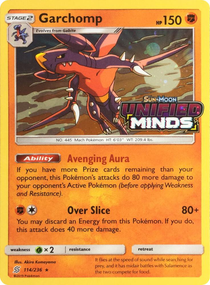 Garchomp - 114/236 (Cosmos Holo) 114/236 Promo Miscellaneous Cards & Products Pokémon card