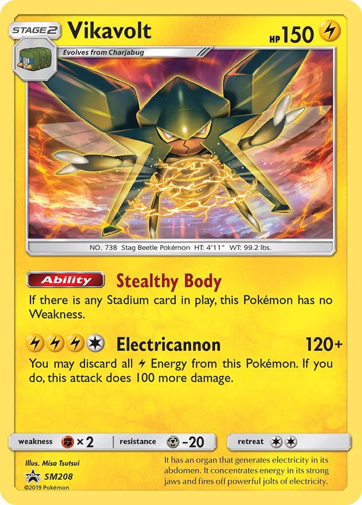 Vikavolt - SM208 SM208 Promo SM Promos Pokémon card
