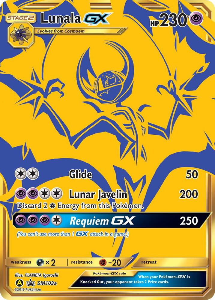 Lunala GX - SM103a SM103a Promo SM Promos Pokémon card