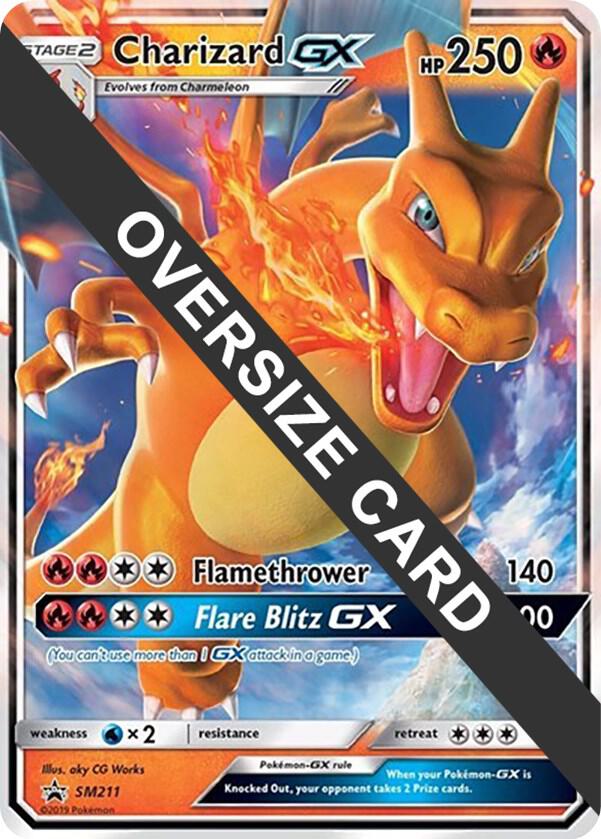 Charizard GX - SM211 (SM Black Star Promo) - SM211 Promo Jumbo Cards