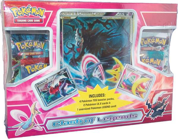 Clash of Legends Box - Darkrai & Cresselia Legend - Miscellaneous Cards & Products