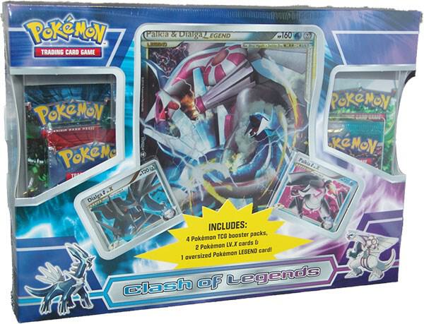 Clash of Legends Box - Dialga & Palkia Legend - Miscellaneous Cards & Products