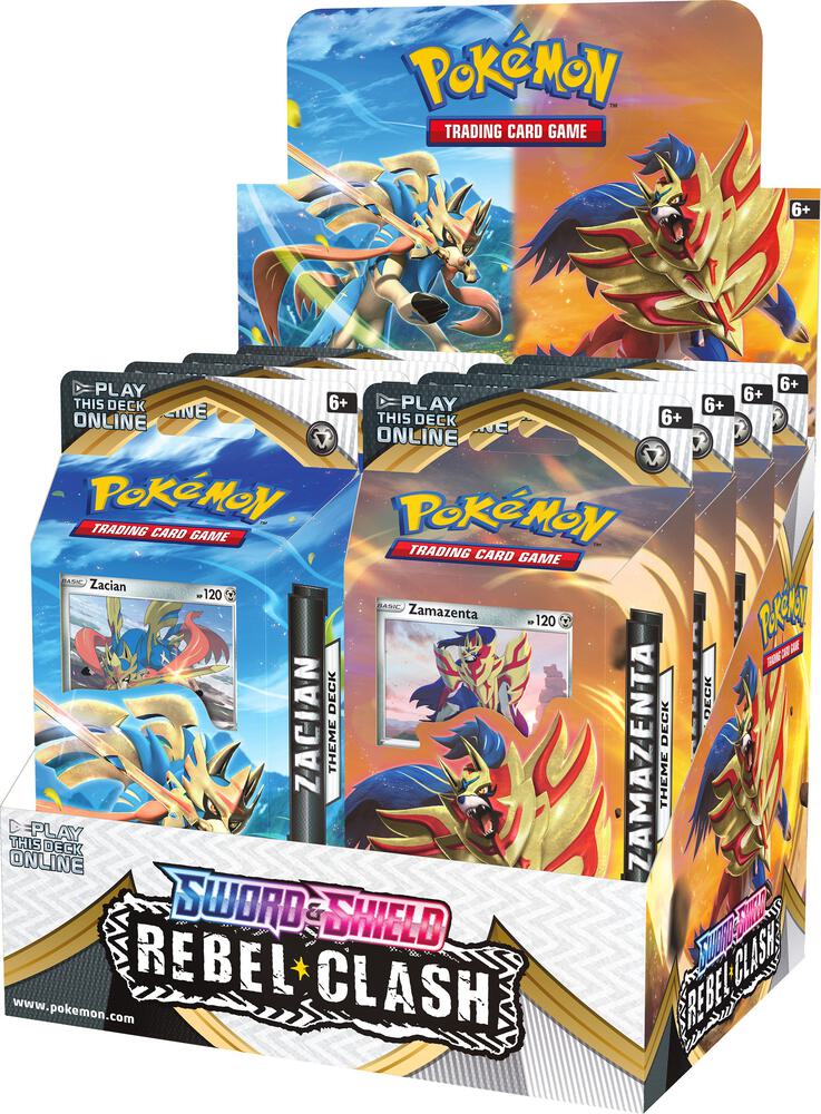 Rebel Clash Theme Deck Display - SWSH02: Rebel Clash