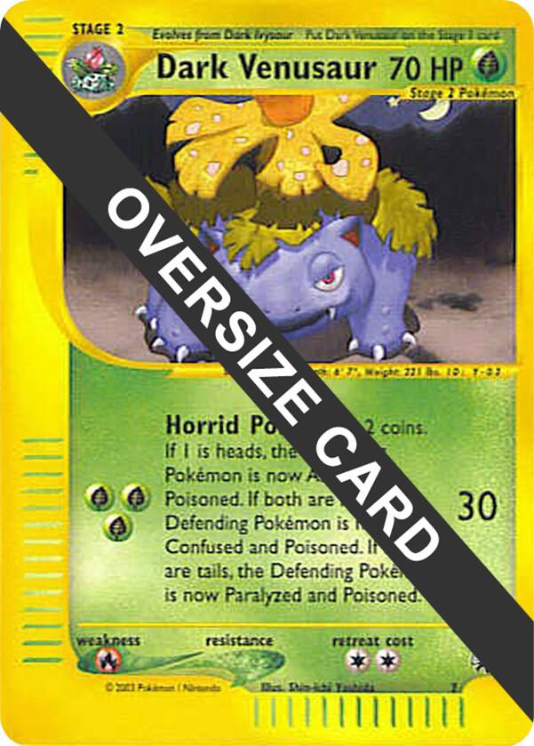 Dark Venusaur - 7 (Best of Game 7 Promo) - 007 Promo Jumbo Cards
