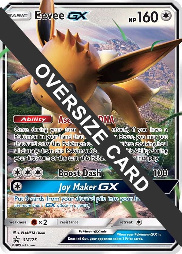 Eevee GX - SM175 (SM Black Star Promo) - SM175 Promo Jumbo Cards