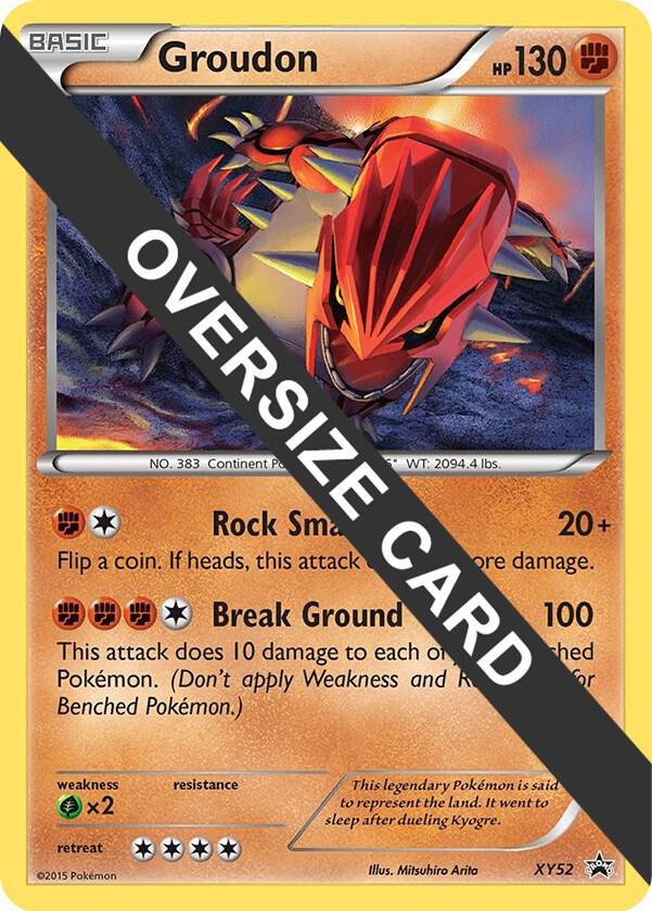 Groudon - XY52 (XY Black Star Promo) - XY52 Promo Jumbo Cards