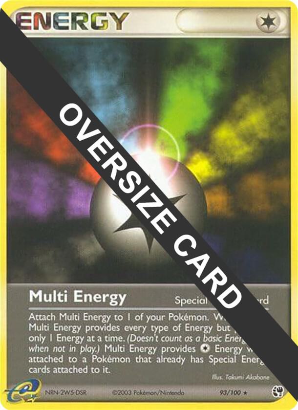 Multi Energy - 93/100 Promo Jumbo Cards
