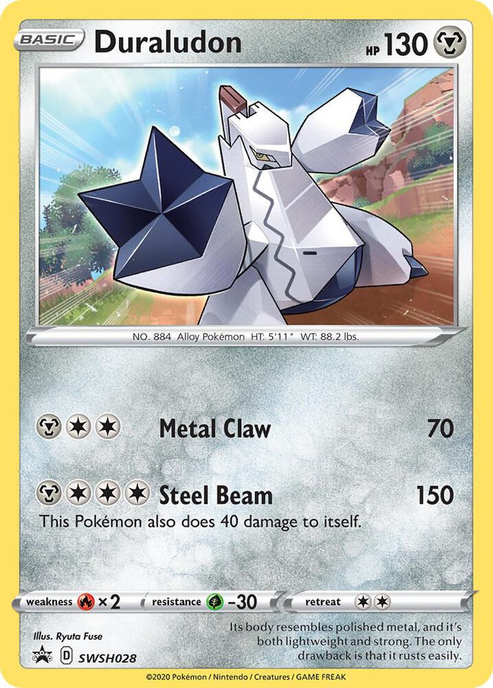 Duraludon - SWSH028 - SWSH028 Promo SWSH: Sword & Shield Promo Cards