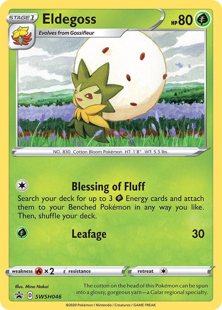 Eldegoss - SWSH046 SWSH046 Promo Sword & Shield Promo Cards Pokémon card