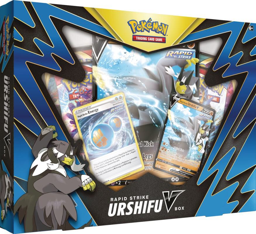 Rapid Strike Urshifu V Box Battle Styles Pokémon card