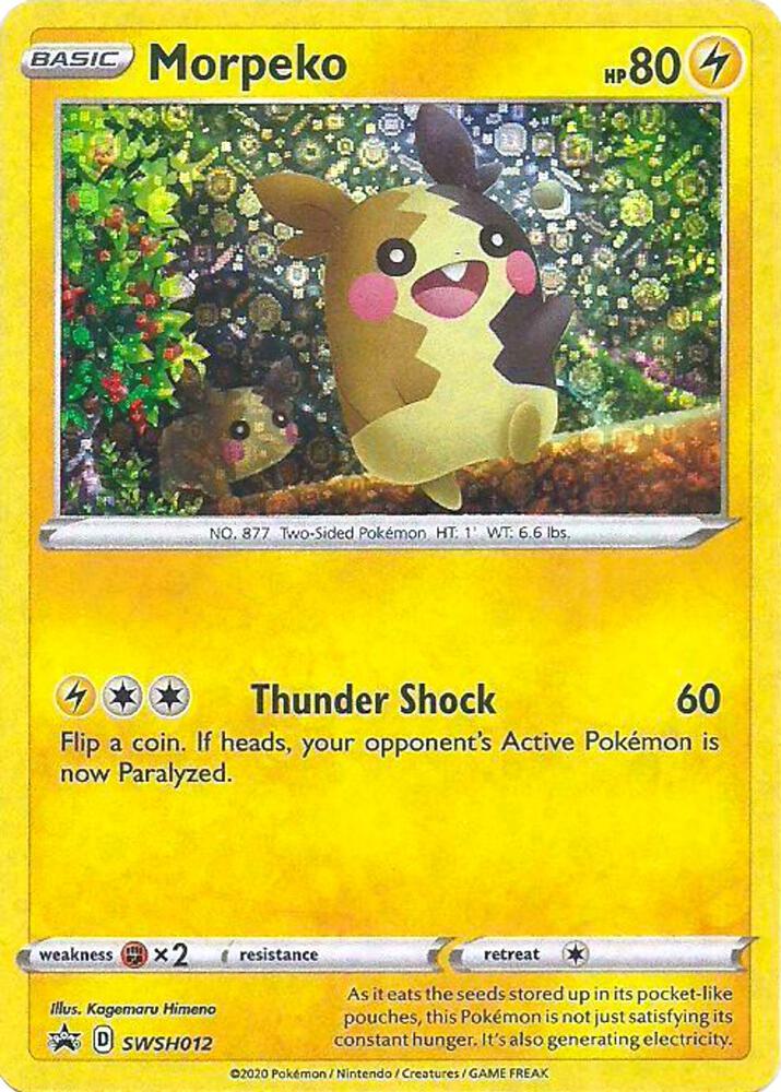 Morpeko - SWSH012 (General Mills Promo) SWSH012 Promo Miscellaneous Cards & Products Pokémon card