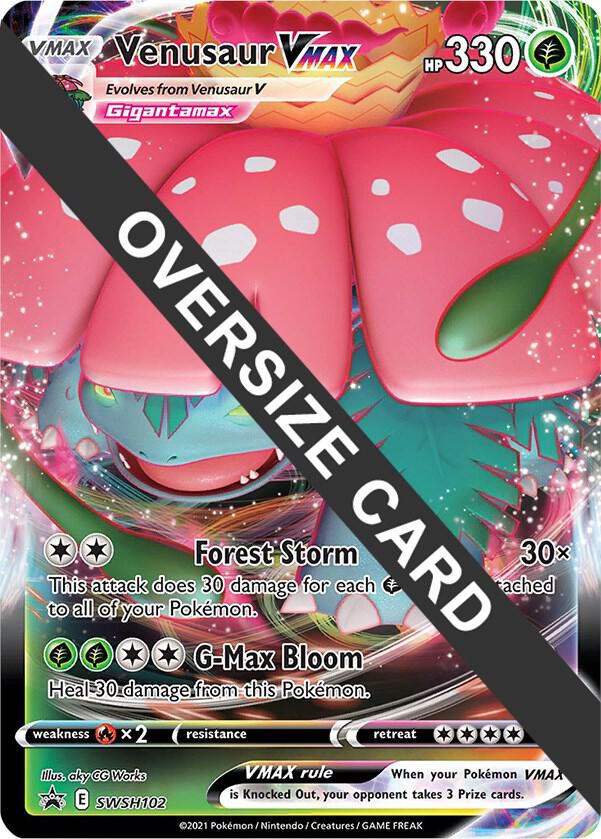 Venusaur VMAX - SWSH102 - SWSH102 Promo Jumbo Cards