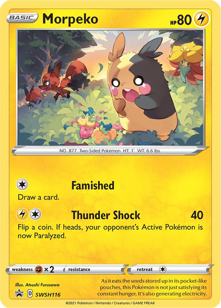 Morpeko - SWSH116 - SWSH116 Promo SWSH: Sword & Shield Promo Cards