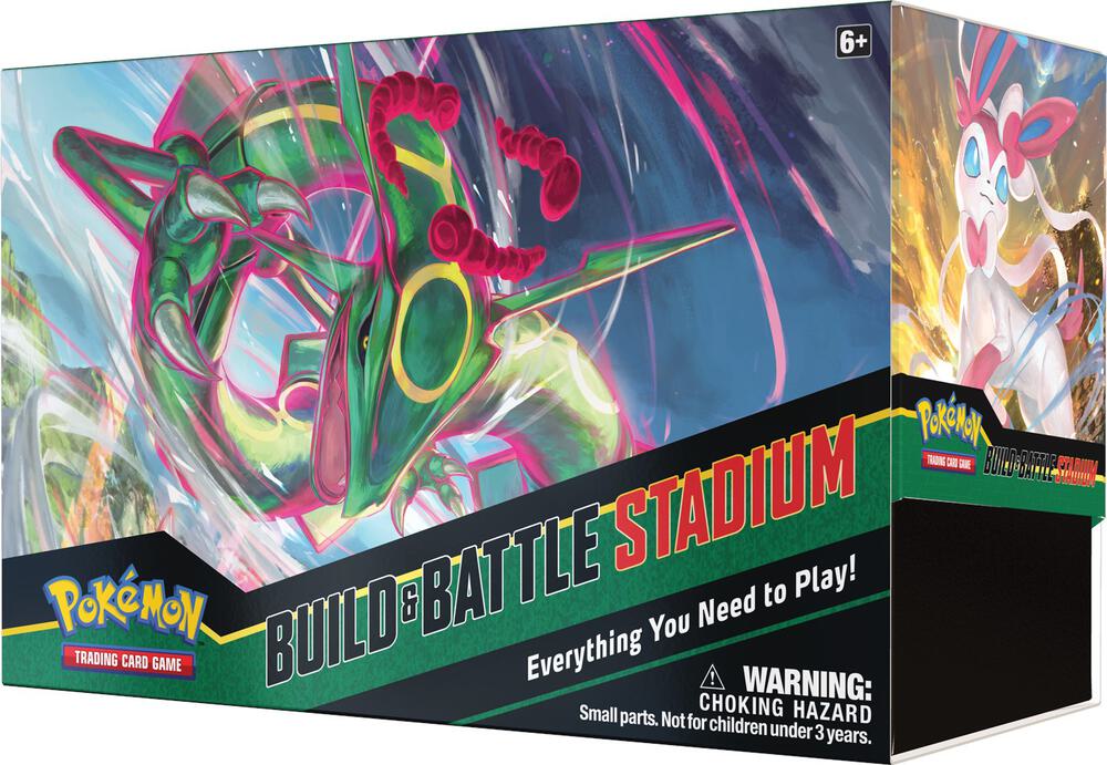 Evolving Skies Build & Battle Stadium Pokémon card