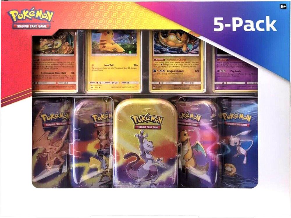 Kanto Power Mini Tins 5-Pack - Miscellaneous Cards & Products