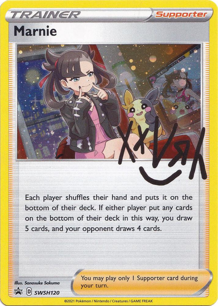 Marnie - SWSH120 - SWSH120 Promo SWSH: Sword & Shield Promo Cards