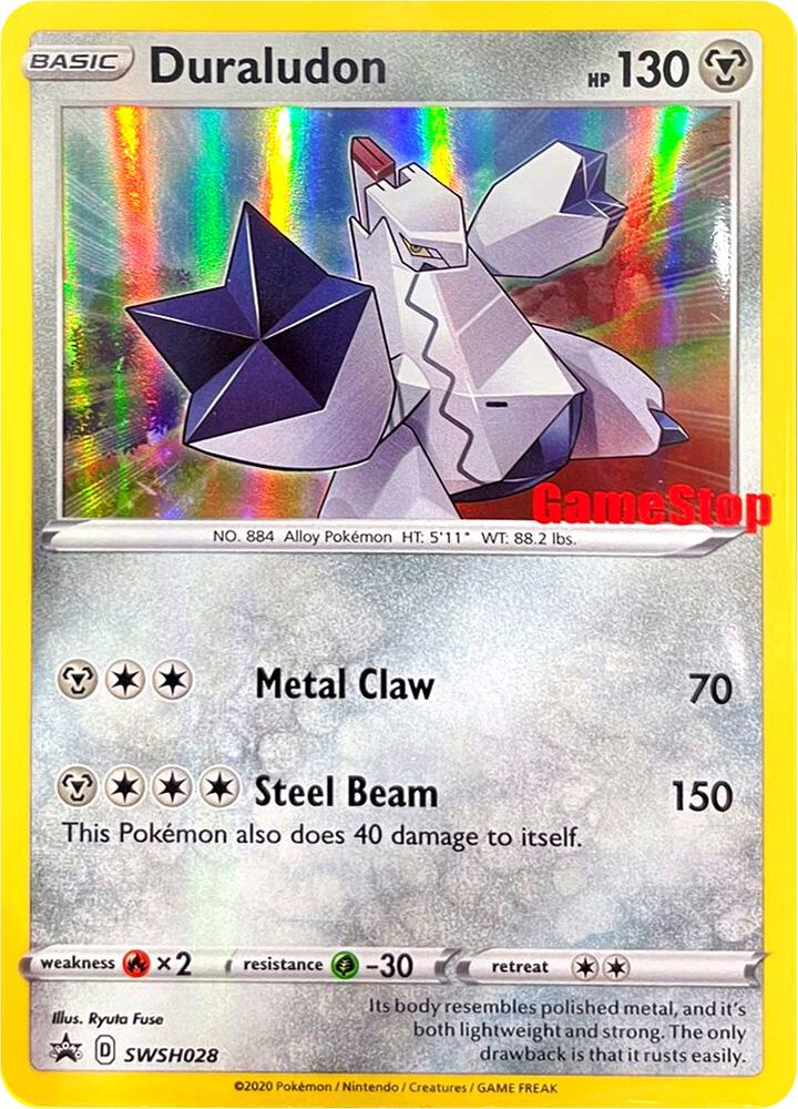 Duraludon - SWSH028 (Gamestop Exclusive) - SWSH028 Promo Miscellaneous Cards & Products