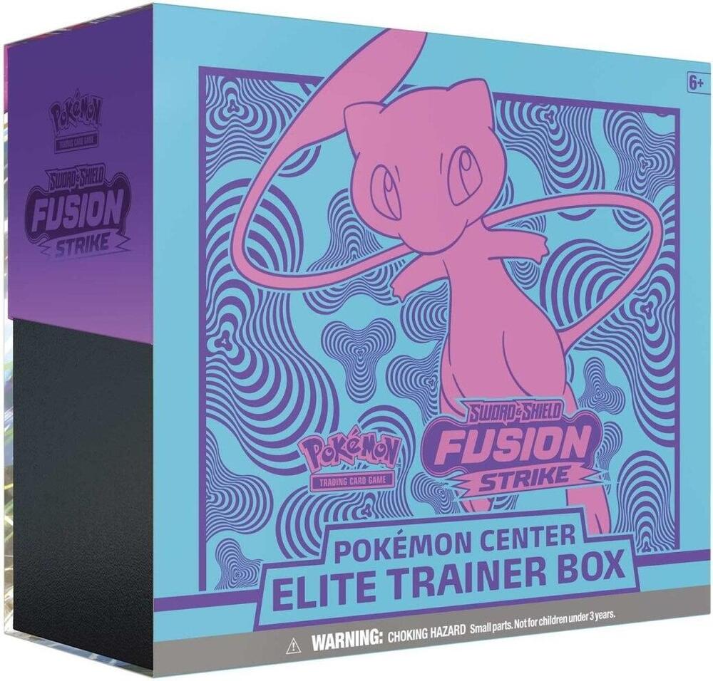 Fusion Strike Pokemon Center Elite Trainer Box (Exclusive) - SWSH08: Fusion Strike