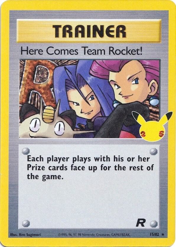 Here Comes Team Rocket! - 15/82 Classic Collection Celebrations: Classic Collection
