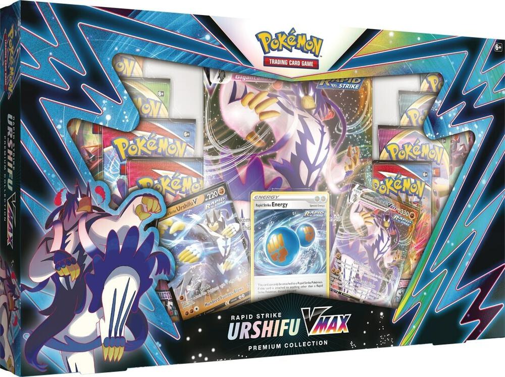 Rapid Strike Urshifu VMAX Premium Collection Fusion Strike Pokémon card