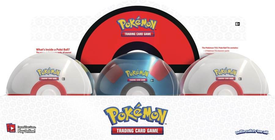 Poke Ball Tin Display (Q3 2019) - Miscellaneous Cards & Products