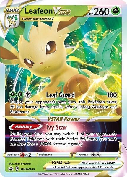 Leafeon VSTAR - SWSH195 - SWSH195 Promo SWSH: Sword & Shield Promo Cards