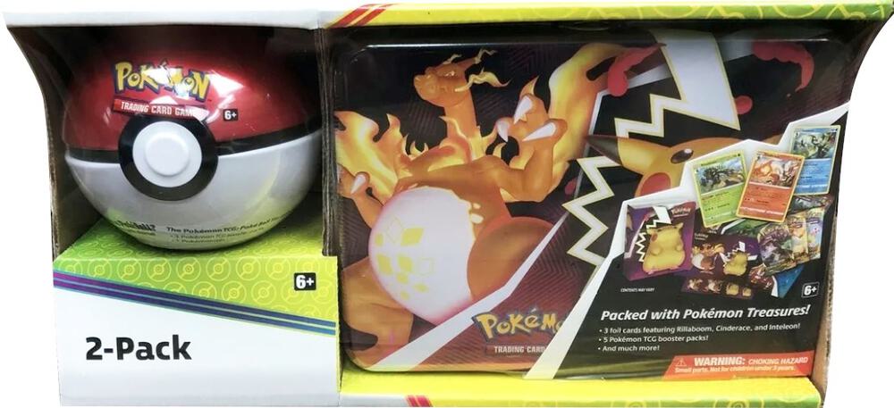 Fall 2020 Collector's Chest Tin + Poke Ball 2-Pack (Retail Exclusive) - Miscellaneous Cards & Products