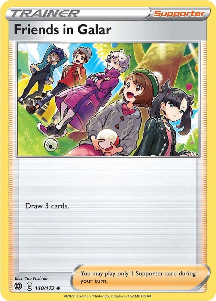 Friends in Galar - 140/172 Uncommon SWSH09: Brilliant Stars