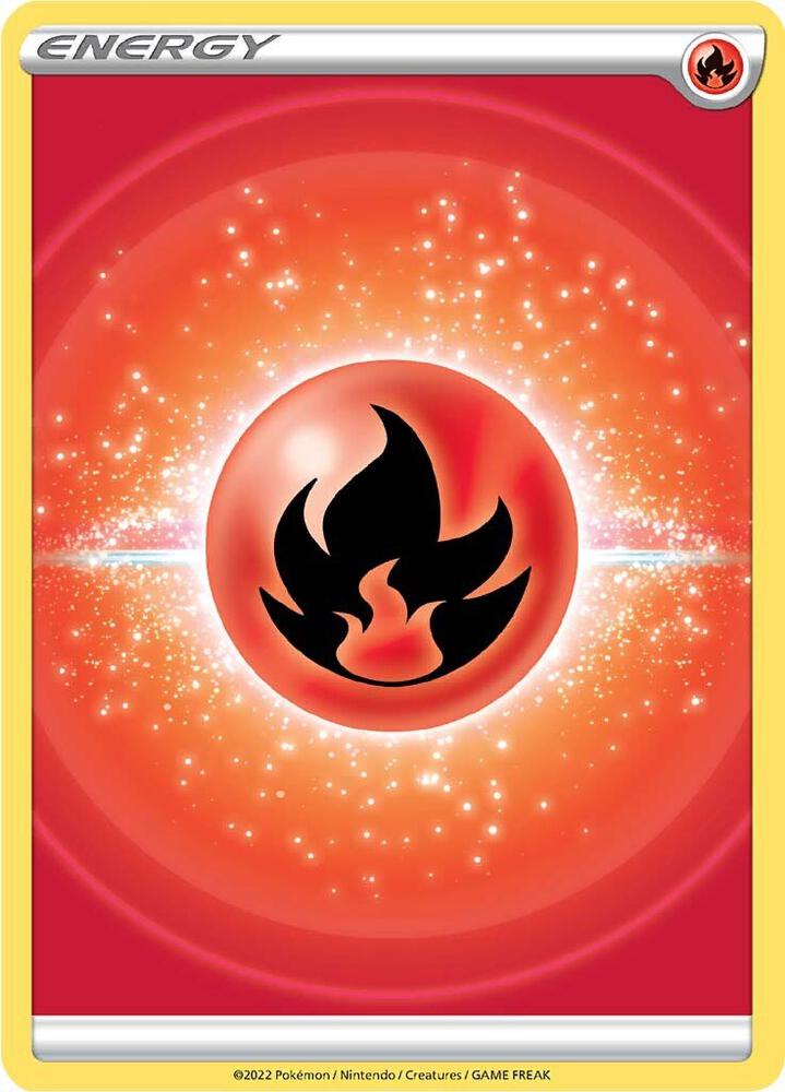 Fire Energy (2022 Unnumbered) - Common SWSH09: Brilliant Stars