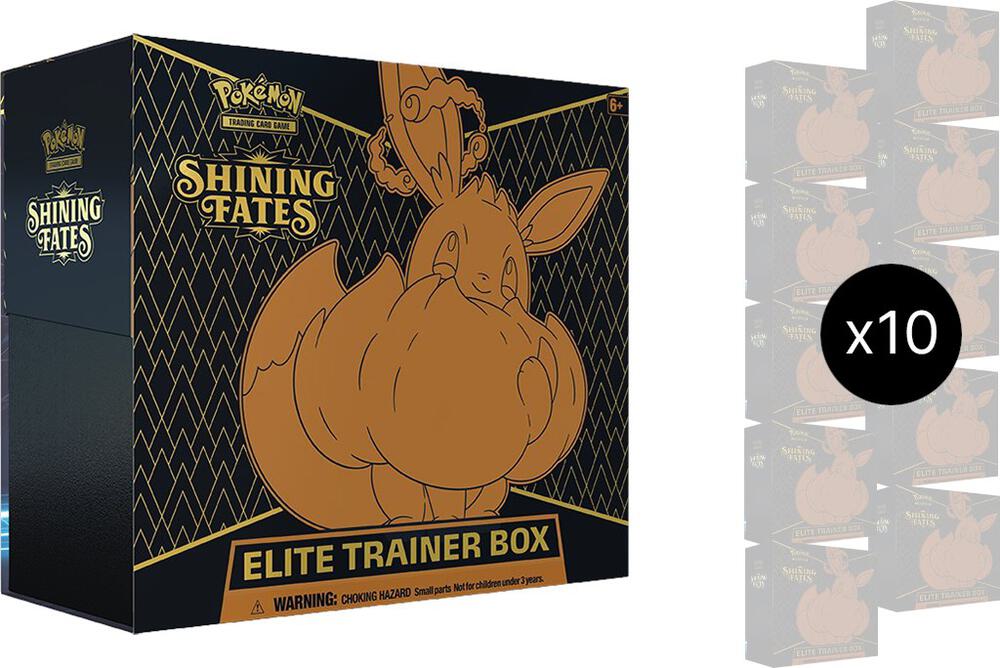 Shining Fates Elite Trainer Box Case Pokémon card