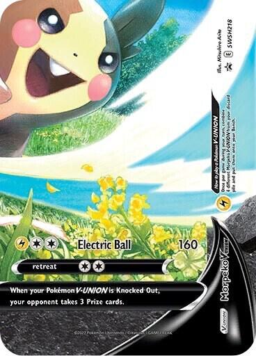 Morpeko V-Union - SWSH218 - SWSH218 Promo SWSH: Sword & Shield Promo Cards