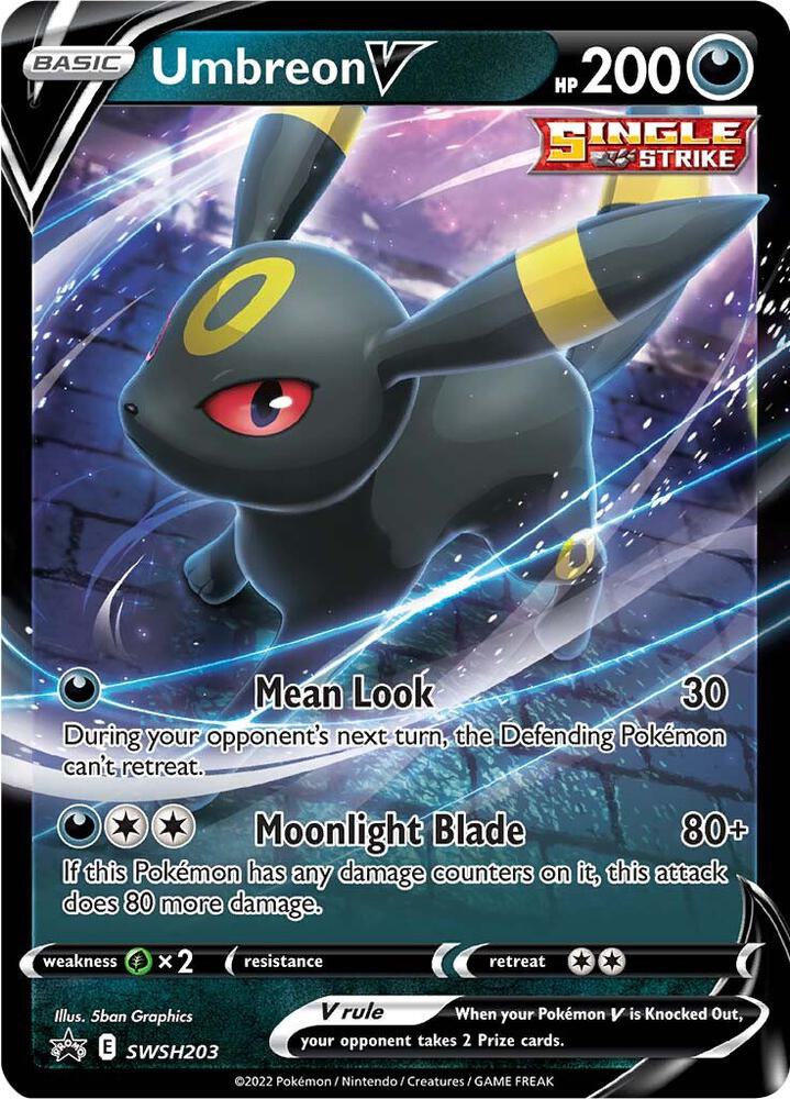 Umbreon V - SWSH203 SWSH203 Promo Sword & Shield Promo Cards Pokémon card