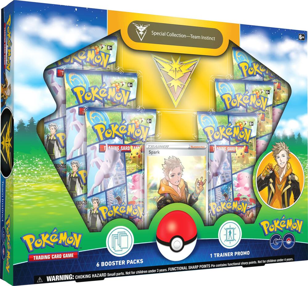 Pokemon GO Special Collection - Team Instinct Pokémon card